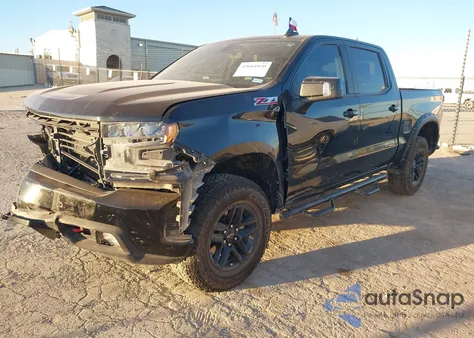 2021 Chevrolet Silverado 1500 4Wd Short Bed Lt Trail Boss из США, поврежденный, VIN 3GCPYFED9MG131533